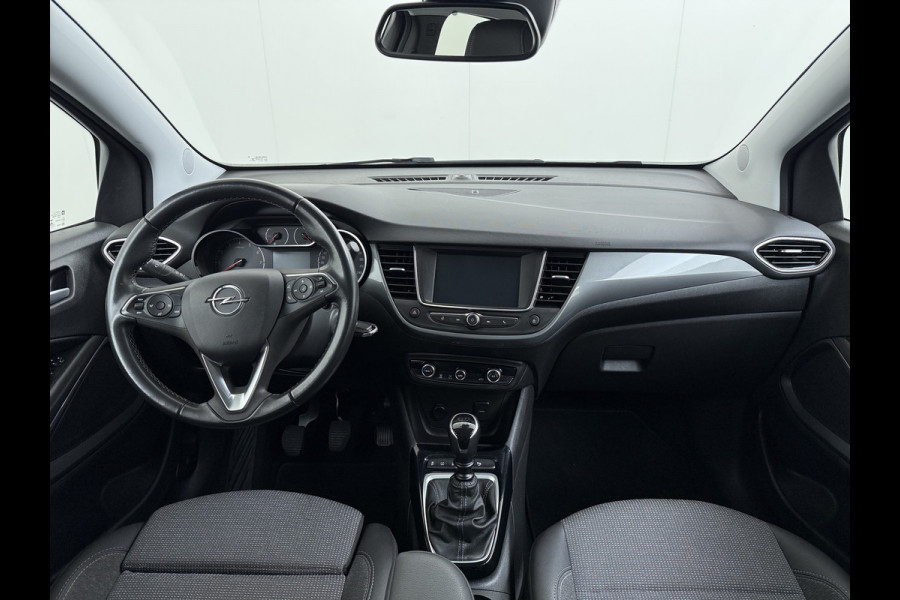 Opel Crossland 1.2T 111pk Camera Apple/Android CruiseControl Pdc Bordherk. Lane-dep. Led Aut.Verlichting Isofix Tel. Ecc Elek.Ramen/Spiegels 16''LM Nieuw Model! 1.2 Turbo Elegance NL-auto!