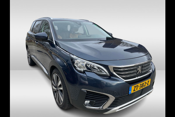 Peugeot 5008 1.2 PureTech Blue Lease Premium 7p. / 1e Eign. / Camera / Leder / CarPlay / 19'' / Elektr. best.stoel / Stoelverwarming / DAB / Cruise Control
