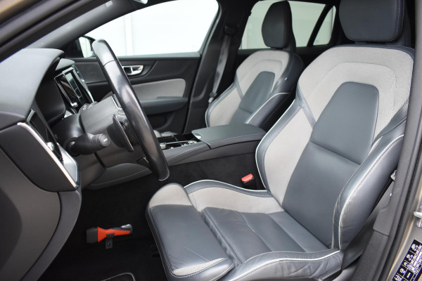 Volvo V60 T8 Twin Engine 390PK Automaat AWD R-Design / Adaptive Cruise Control / 360 Camera / Harman Kardon / Stoel- en stuurverwarming / Stoelverwarming achter / Trekhaak elektrisch wegklapbaar / Elektrische stoelen met geheugen