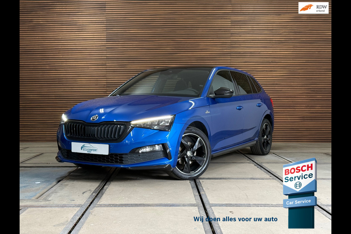 Škoda SCALA 1.5 TSI Monte Carlo | Panorama | Winterpakket | Cruise adaptief | Trekhaak elektr. | BOMVOL |
