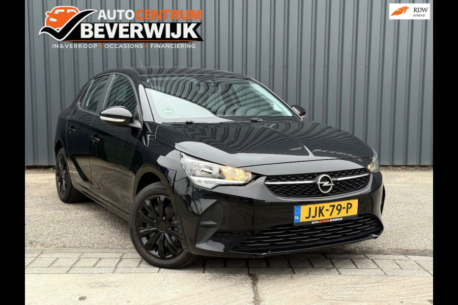 Opel Corsa 1.2 Edition 2023 Zwart 75pk Airco Blueth PDC