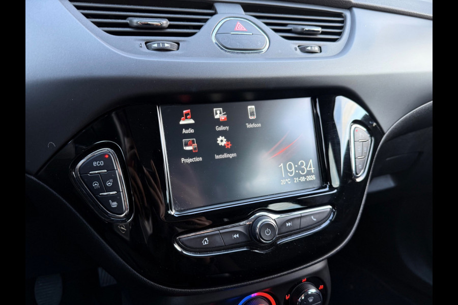 Opel Corsa 1.4 Benzine 90pk 120 Jaar Edition 2019 Zwart Navi Airco Climate