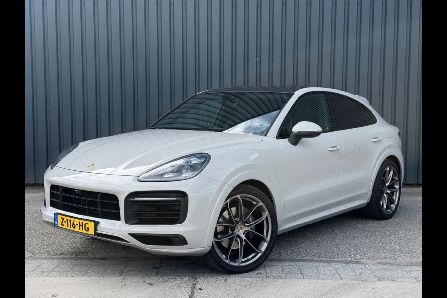 Porsche Cayenne Coupé 3.0 E-Hybrid Grijs 2021 341pk Carbondak Sport Chrono Porsche Approved
