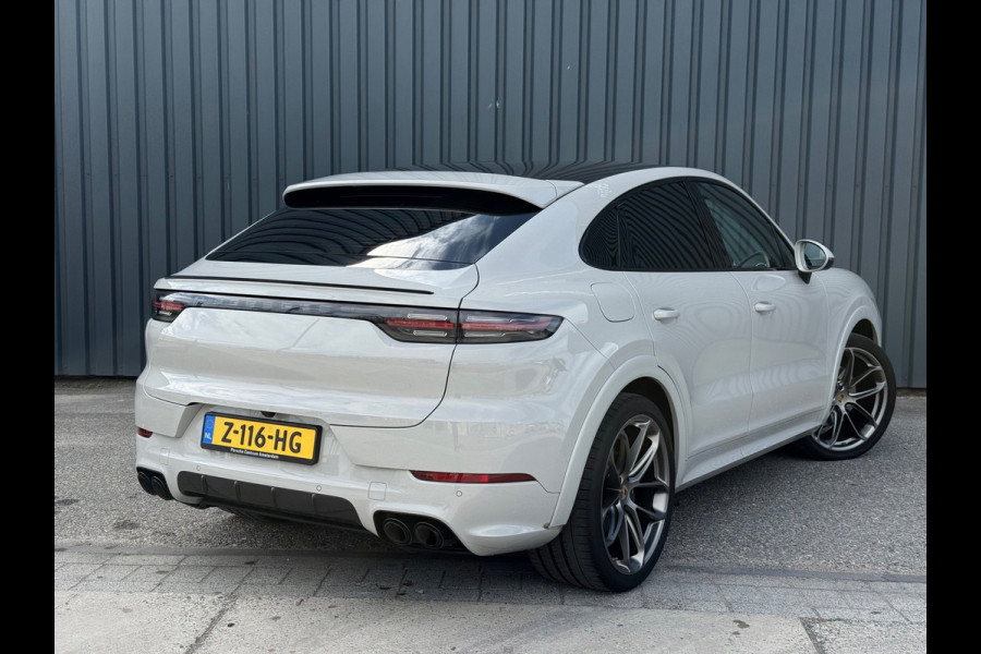 Porsche Cayenne Coupé 3.0 E-Hybrid Grijs 2021 341pk Carbondak Sport Chrono Porsche Approved
