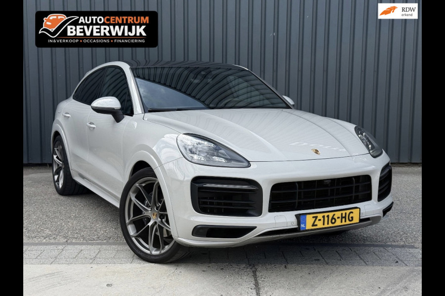 Porsche Cayenne Coupé 3.0 E-Hybrid Grijs 2021 341pk Carbondak Sport Chrono Porsche Approved