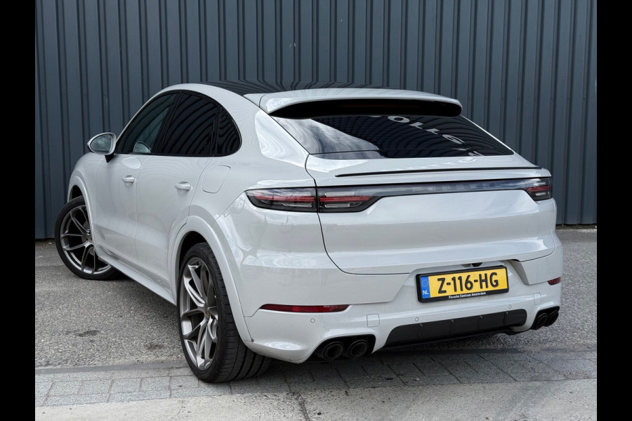 Porsche Cayenne Coupé 3.0 E-Hybrid Grijs 2021 341pk Carbondak Sport Chrono Porsche Approved