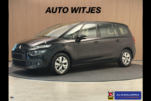 Citroën Grand C4 Spacetourer 1.2 PureTech 130PK Feel | Trekhaak | Carplay | Ecc Airco | Stoelverw. | 7 Zits | Incl. garantie