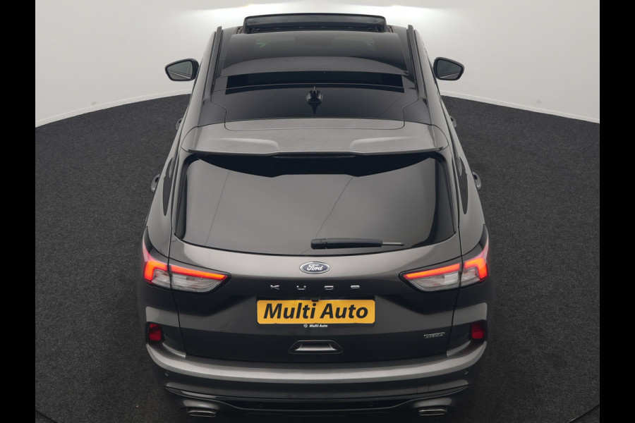 Ford Kuga 2.5 PHEV ST-Line X 225pk Dealer O.H. | SOH 89,8% | Trekhaak Af Fabriek | Panodak | Adaptive Cruise | Head Up | 360 Camera | Bang & Olufsen Audio | Alcantara Sportstoelen & Stuur Verwarmd | Keyless | BLIS | Apple Carplay | 20"L.M | Plug In Hybrid |
