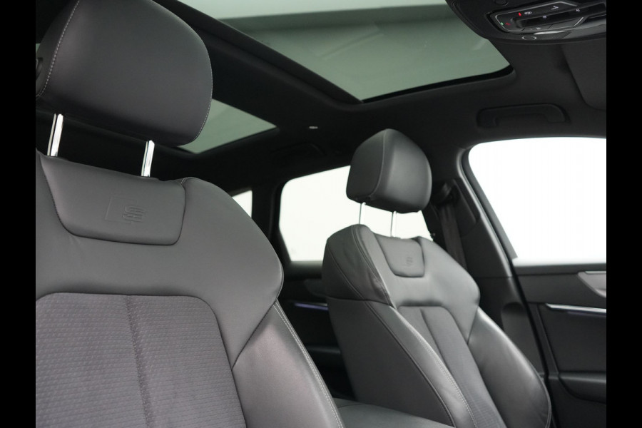 Audi A6 Avant 55 TFSI e Quattro 2x S Line PHEV 367pk Dealer O.H. | Trekhaak Af Fabriek | Panodak | Matrix LED | Alcantara Sportstoelen Memory & Verwarmd | Camera | Keyless | 20"L.M | Navigatie | DAB | Cruise Control | Plug In Hybrid |