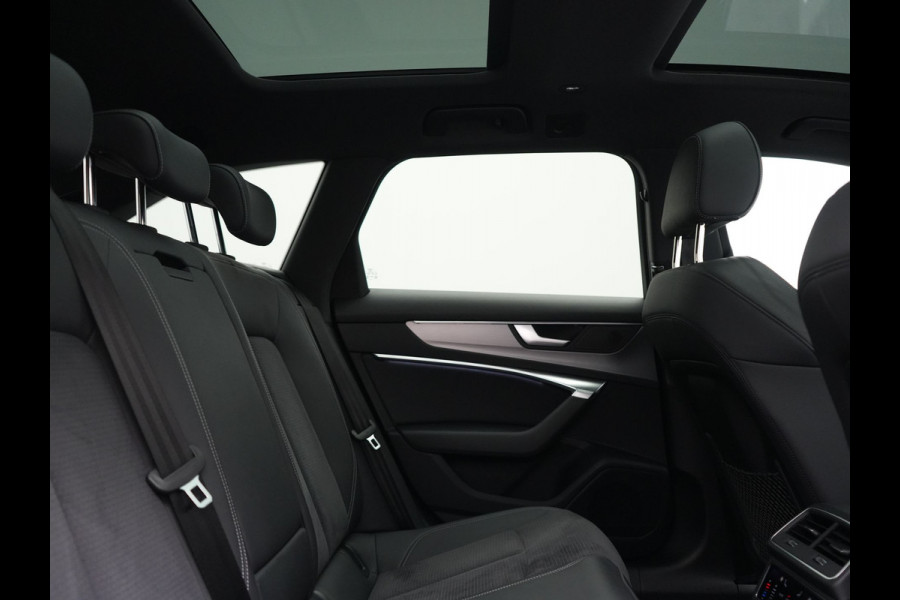 Audi A6 Avant 55 TFSI e Quattro 2x S Line PHEV 367pk Dealer O.H. | Trekhaak Af Fabriek | Panodak | Matrix LED | Alcantara Sportstoelen Memory & Verwarmd | Camera | Keyless | 20"L.M | Navigatie | DAB | Cruise Control | Plug In Hybrid |