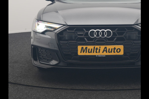 Audi A6 Avant 55 TFSI e Quattro 2x S Line PHEV 367pk Dealer O.H. | Trekhaak Af Fabriek | Panodak | Matrix LED | Alcantara Sportstoelen Memory & Verwarmd | Camera | Keyless | 20"L.M | Navigatie | DAB | Cruise Control | Plug In Hybrid |
