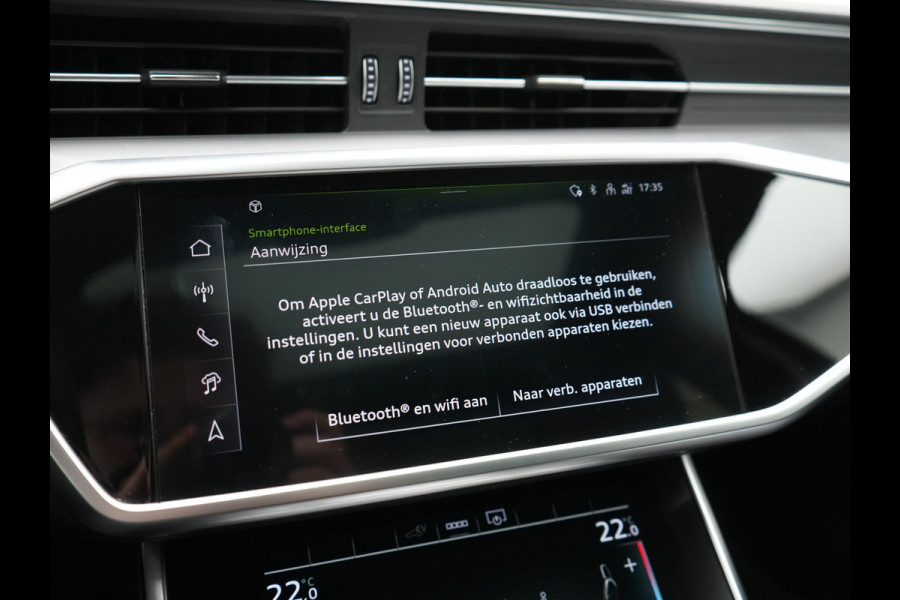 Audi A6 Avant 55 TFSI e Quattro 2x S Line PHEV 367pk Dealer O.H. | Trekhaak Af Fabriek | Panodak | Matrix LED | Alcantara Sportstoelen Memory & Verwarmd | Camera | Keyless | 20"L.M | Navigatie | DAB | Cruise Control | Plug In Hybrid |