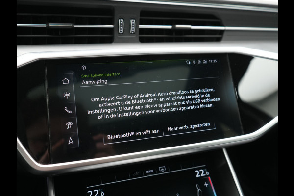 Audi A6 Avant 55 TFSI e Quattro 2x S Line PHEV 367pk Dealer O.H. | Trekhaak Af Fabriek | Panodak | Matrix LED | Alcantara Sportstoelen Memory & Verwarmd | Camera | Keyless | 20"L.M | Navigatie | DAB | Cruise Control | Plug In Hybrid |