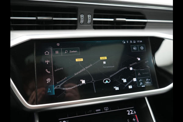 Audi A6 Avant 55 TFSI e Quattro 2x S Line PHEV 367pk Dealer O.H. | Trekhaak Af Fabriek | Panodak | Matrix LED | Alcantara Sportstoelen Memory & Verwarmd | Camera | Keyless | 20"L.M | Navigatie | DAB | Cruise Control | Plug In Hybrid |