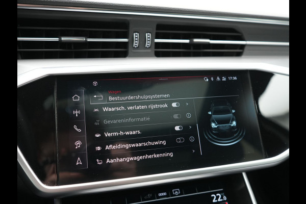 Audi A6 Avant 55 TFSI e Quattro 2x S Line PHEV 367pk Dealer O.H. | Trekhaak Af Fabriek | Panodak | Matrix LED | Alcantara Sportstoelen Memory & Verwarmd | Camera | Keyless | 20"L.M | Navigatie | DAB | Cruise Control | Plug In Hybrid |