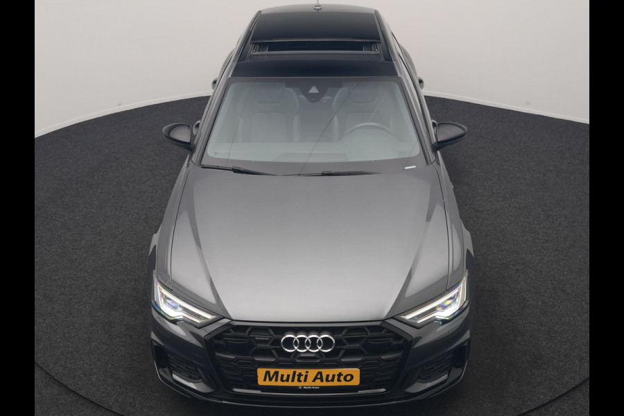 Audi A6 Avant 55 TFSI e Quattro 2x S Line PHEV 367pk Dealer O.H. | Trekhaak Af Fabriek | Panodak | Matrix LED | Alcantara Sportstoelen Memory & Verwarmd | Camera | Keyless | 20"L.M | Navigatie | DAB | Cruise Control | Plug In Hybrid |