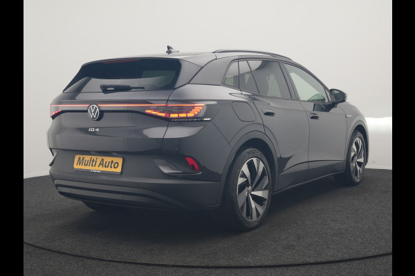 Volkswagen ID.4 Tech 77 kWh 204pk Dealer O.H. | Panodak | Adaptive Cruise | Head Up | 360 Camera | Warmtepomp | IQ Light | Alcantara Sportstoelen Memory & Massage | Stoelen & Stuur Verwarmd | Sfeerverlichting | Keyless | BLIS | 20"L.M |