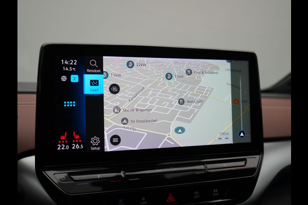 Volkswagen ID.4 Tech 77 kWh 204pk Dealer O.H. | Panodak | Adaptive Cruise | Head Up | 360 Camera | Warmtepomp | IQ Light | Alcantara Sportstoelen Memory & Massage | Stoelen & Stuur Verwarmd | Sfeerverlichting | Keyless | BLIS | 20"L.M |