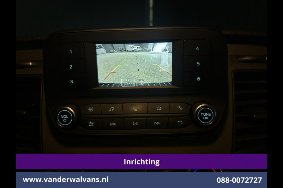 Ford Transit Custom 2.0 TDCI L1H1 Inrichting Euro6 Airco | Camera | LED | Cruisecontrol | Verwarmde voorruit Parkeersensoren, Bijrijdersbank, 2500kg trekvermogen