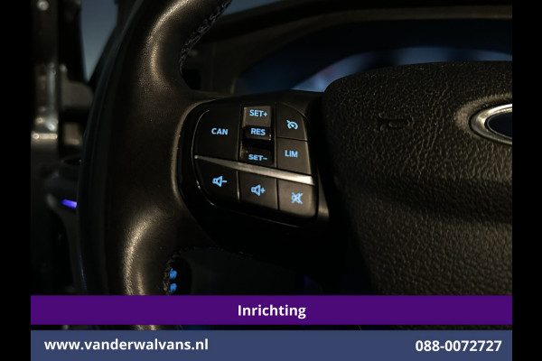 Ford Transit Custom 2.0 TDCI L1H1 Inrichting Euro6 Airco | Camera | LED | Cruisecontrol | Verwarmde voorruit Parkeersensoren, Bijrijdersbank, 2500kg trekvermogen
