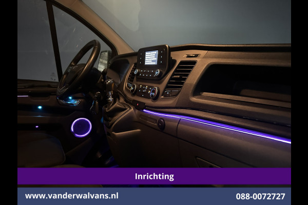 Ford Transit Custom 2.0 TDCI L1H1 Inrichting Euro6 Airco | Camera | LED | Cruisecontrol | Verwarmde voorruit Parkeersensoren, Bijrijdersbank, 2500kg trekvermogen