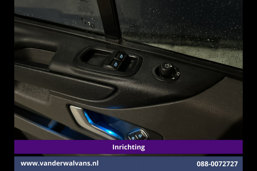 Ford Transit Custom 2.0 TDCI L1H1 Inrichting Euro6 Airco | Camera | LED | Cruisecontrol | Verwarmde voorruit Parkeersensoren, Bijrijdersbank, 2500kg trekvermogen
