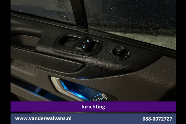 Ford Transit Custom 2.0 TDCI L1H1 Inrichting Euro6 Airco | Camera | LED | Cruisecontrol | Verwarmde voorruit Parkeersensoren, Bijrijdersbank, 2500kg trekvermogen