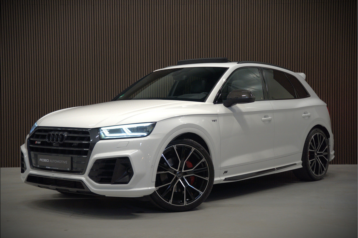 Audi Q5 3.0 TFSI SQ5 quattro Pro Line Plus | ABT | Carbon | Bang & Olufsen | Panoramdak | Stoelverwarming | Head-Up Display | 360 Camera | Dodehoekdetectie | Keyless | RS Stoelen | Massage | Memory Seat | Elektrische Stoelen | Adaptiv