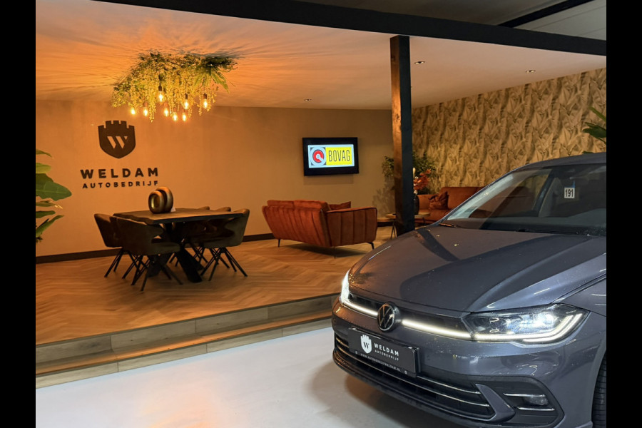 Volkswagen Polo 1.0 TSI Style DSG Garantie|IQLight|Sportvelgen|Leder|Virtual|ACC|Lane|Carplay Navi|Rijklaar