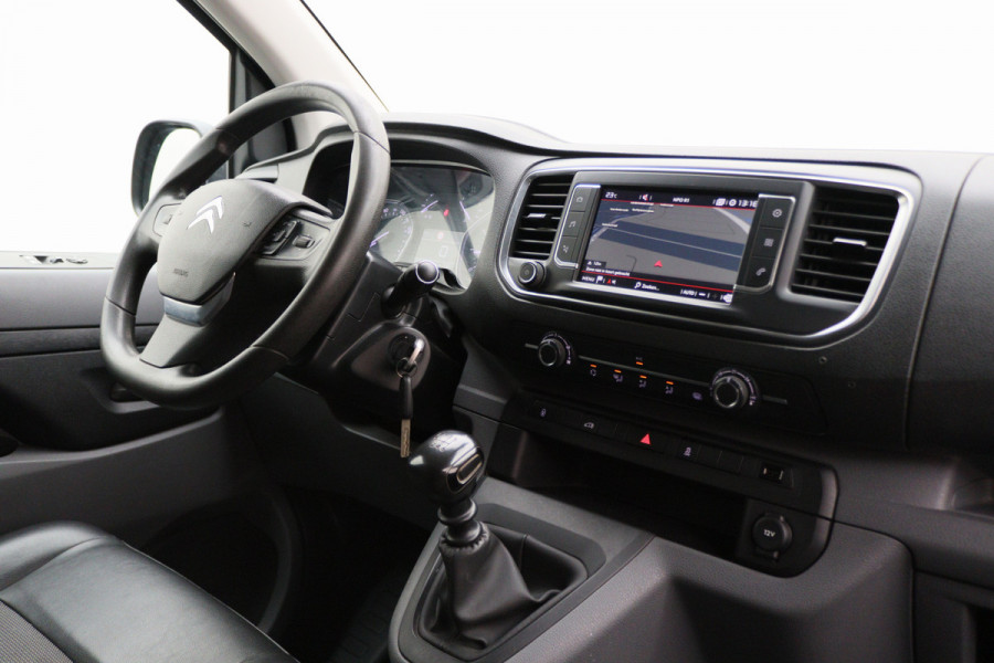 Citroën Jumpy 2.0 BlueHDI 120 M Club 3-Zits, Airco, Cruise, Navigatie, Bluetooth, PDC, Apple CarPlay, Trekhaak, 16''