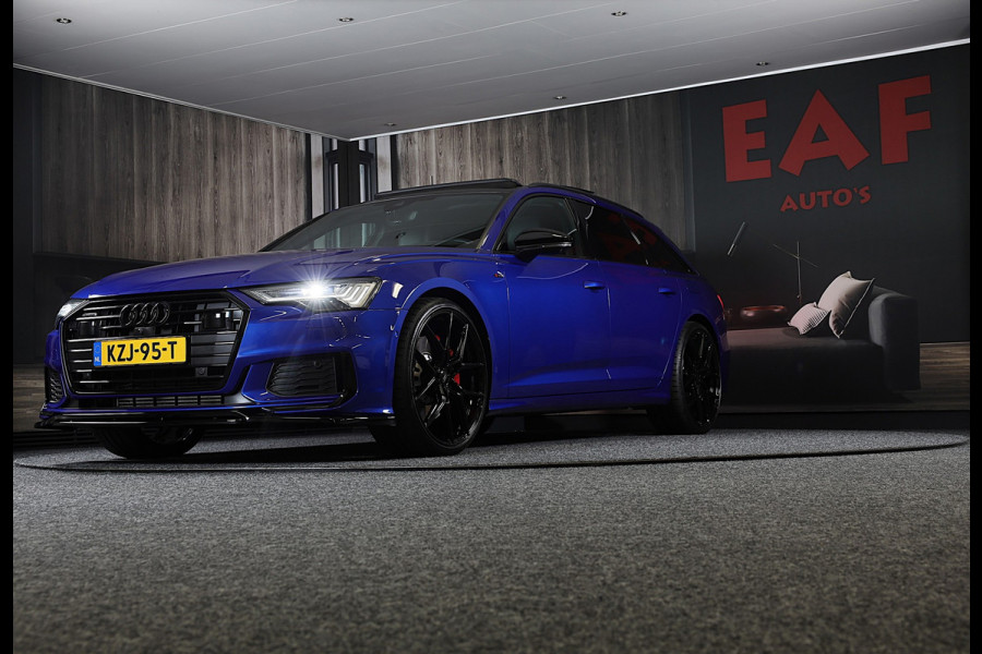 Audi A6 Avant 55 TFSI e Quattro RS6 Look / Head Up / B & O / Elek Stoelen / Memory / Acc / F1 / Lane Assist / Open Pano / 22 Inch