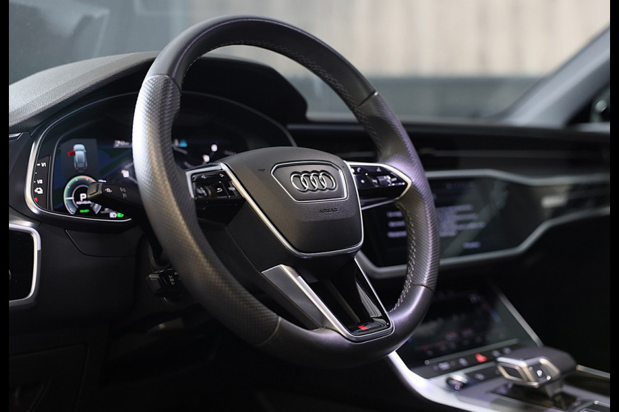 Audi A6 Avant 55 TFSI e Quattro RS6 Look / Head Up / B & O / Elek Stoelen / Memory / Acc / F1 / Lane Assist / Open Pano / 22 Inch