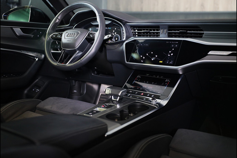 Audi A6 Avant 55 TFSI e Quattro RS6 Look / Head Up / B & O / Elek Stoelen / Memory / Acc / F1 / Lane Assist / Open Pano / 22 Inch