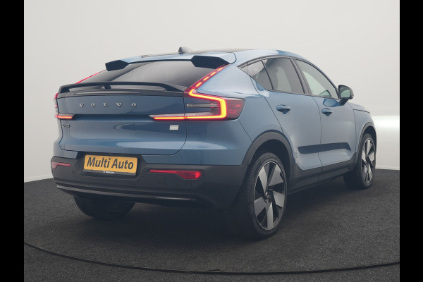 Volvo C40 Recharge Core 69 kWh 231pk Dealer O.H. | SOH 93,8% | Panodak | Camera | Google Assistent | Lederen Sportstoelen & Stuur Verwarmd | Apple Carplay | Cruise Control | Navigatie | DAB |