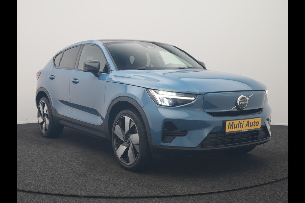 Volvo C40 Recharge Core 69 kWh 231pk Dealer O.H. | SOH 93,8% | Panodak | Camera | Google Assistent | Lederen Sportstoelen & Stuur Verwarmd | Apple Carplay | Cruise Control | Navigatie | DAB |