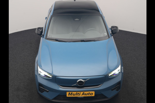 Volvo C40 Recharge Core 69 kWh 231pk Dealer O.H. | SOH 93,8% | Panodak | Camera | Google Assistent | Lederen Sportstoelen & Stuur Verwarmd | Apple Carplay | Cruise Control | Navigatie | DAB |