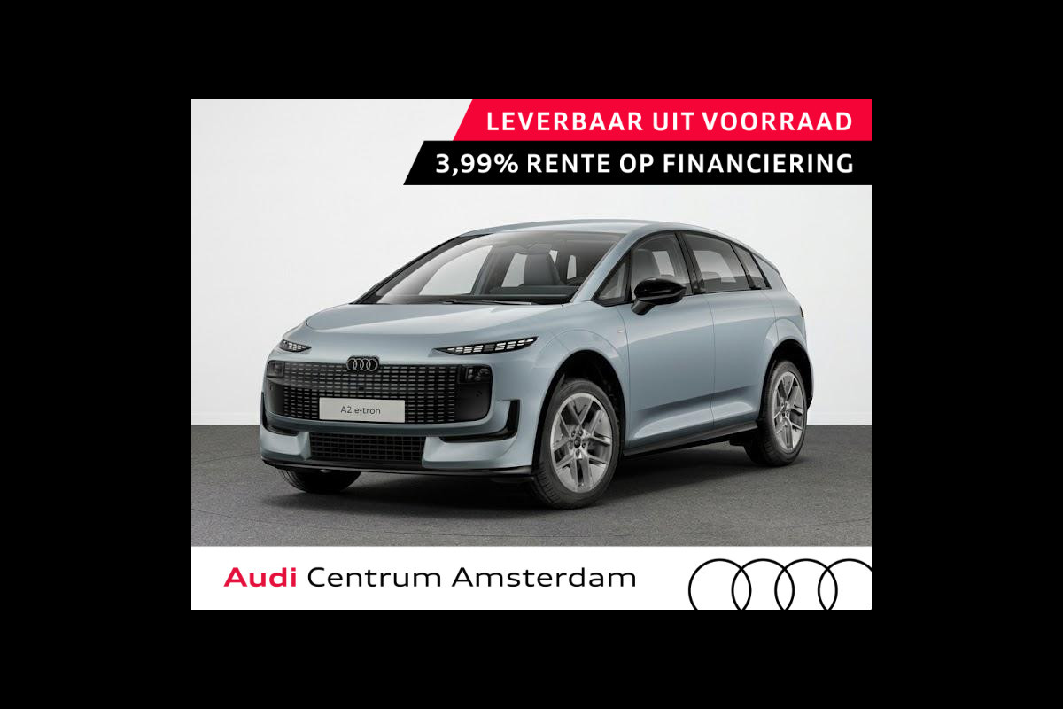 Audi A2 e-tron Launch series pro 190 PK | Techniek pakket | Sportstoelen voor | Trekhaak | Stoel-, stuurverwarming |