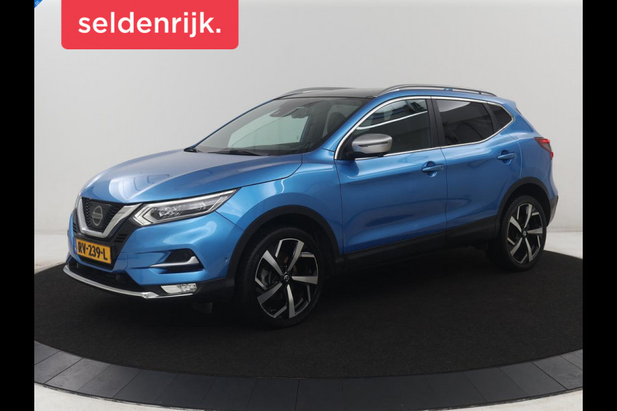 Nissan QASHQAI 1.2 Tekna + | Panoramadak | Leder | Memory | Trekhaak | Stoelverwarming | Cruise control | 360 Camera | Park assist | BOSE |  Climate control | Navigatie | Bluetooth | 19" velgen