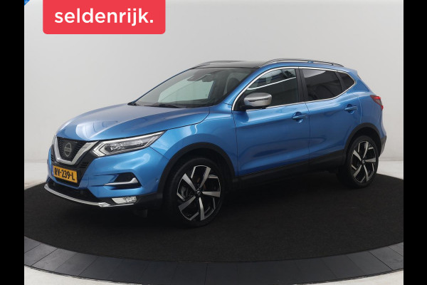 Nissan QASHQAI 1.2 Tekna + | Panoramadak | Leder | Memory | Trekhaak | Stoelverwarming | Cruise control | 360 Camera | Park assist | BOSE |  Climate control | Navigatie | Bluetooth | 19" velgen