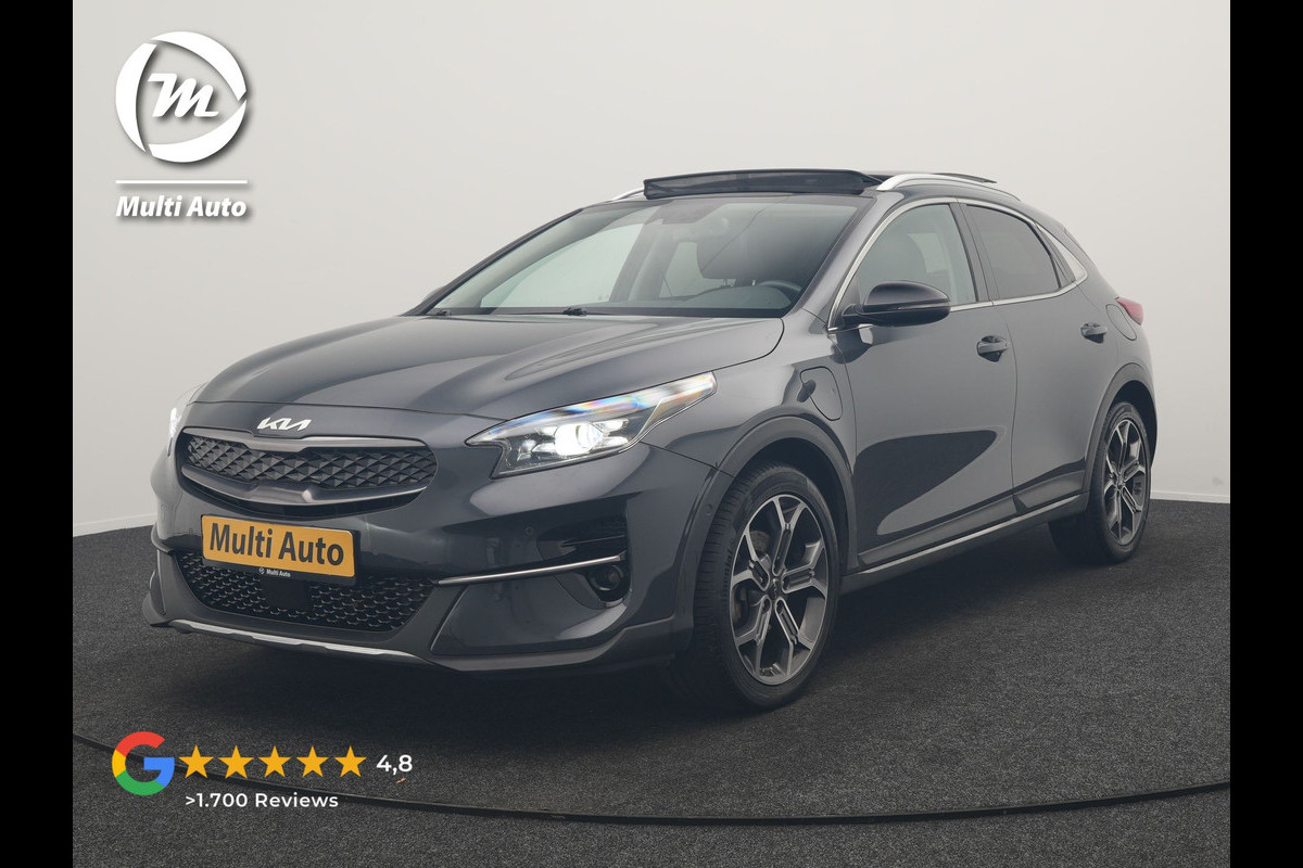 Kia Xceed 1.6 GDi PHEV ExecutiveLine 141pk Dealer O.H. | Panodak | Adaptive Cruise | Camera | Lederen Sportstoelen Memory & Ventilatie | Stoelen & Stuur Verwarmd | Keyless | BLIS | Apple Carplay | Navigatie | DAB | Plug In Hybrid |