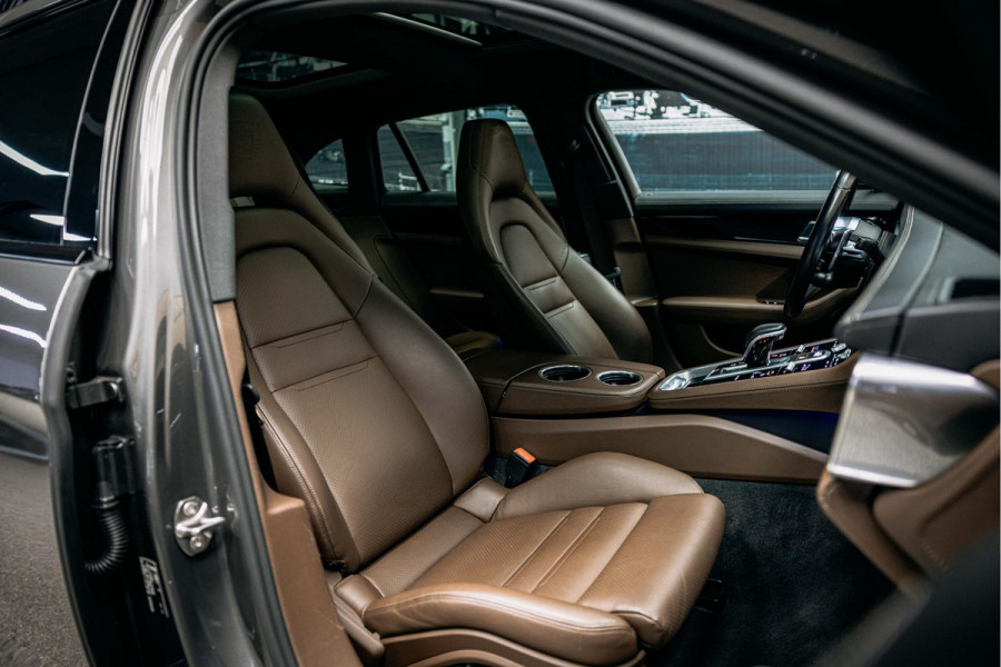 Porsche Panamera Sport Turismo 2.9 4 E-Hybrid | Origineel Nederlands | Pano | Bose | Bruin leder | Soft-close |
