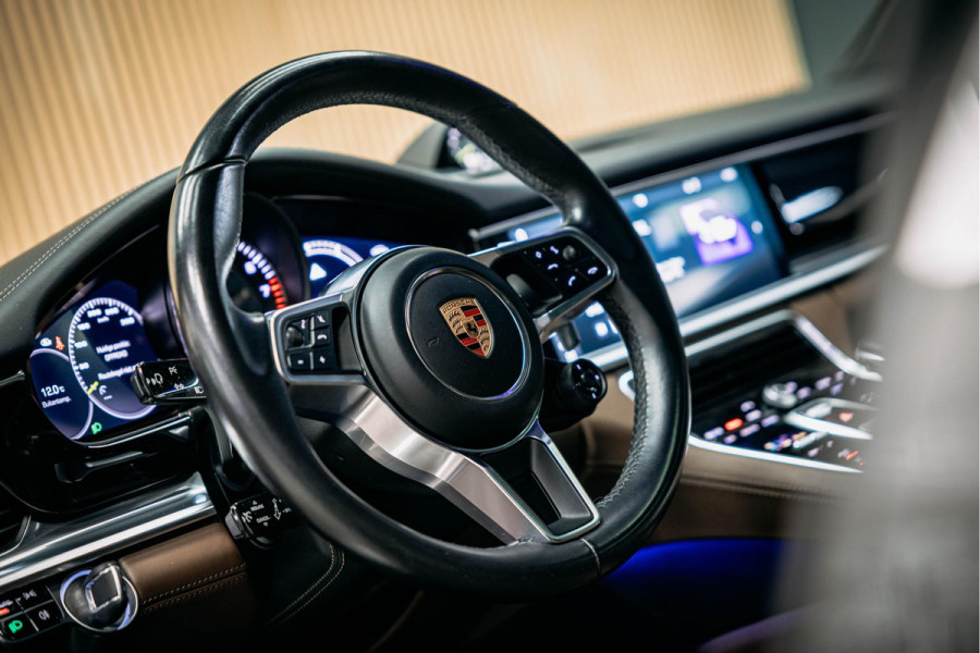 Porsche Panamera Sport Turismo 2.9 4 E-Hybrid | Origineel Nederlands | Pano | Bose | Bruin leder | Soft-close |