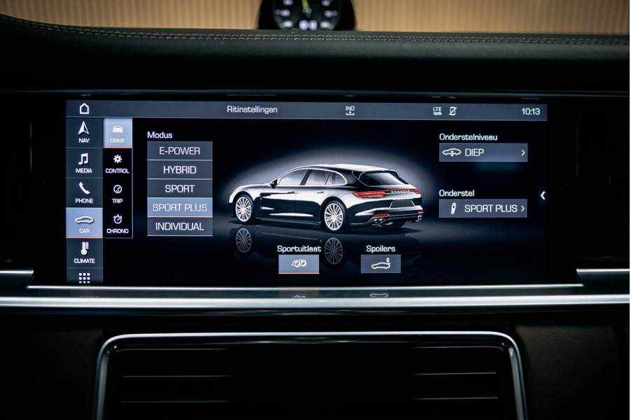 Porsche Panamera Sport Turismo 2.9 4 E-Hybrid | Origineel Nederlands | Pano | Bose | Bruin leder | Soft-close |