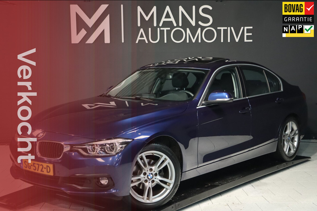 BMW 3 Serie 318i High Executive / SCHUIFDAK / LEDER / CARPLAY / STOELVERW