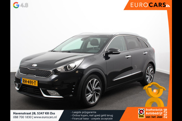 Kia Niro 1.6 GDi Hybrid ExecutiveLine Automaat Climate control Cruise control Trekhaak Camera Lichtmetalen velgen Navigatie Stoelverwarming Stoelverkoeling Stuurverwarming