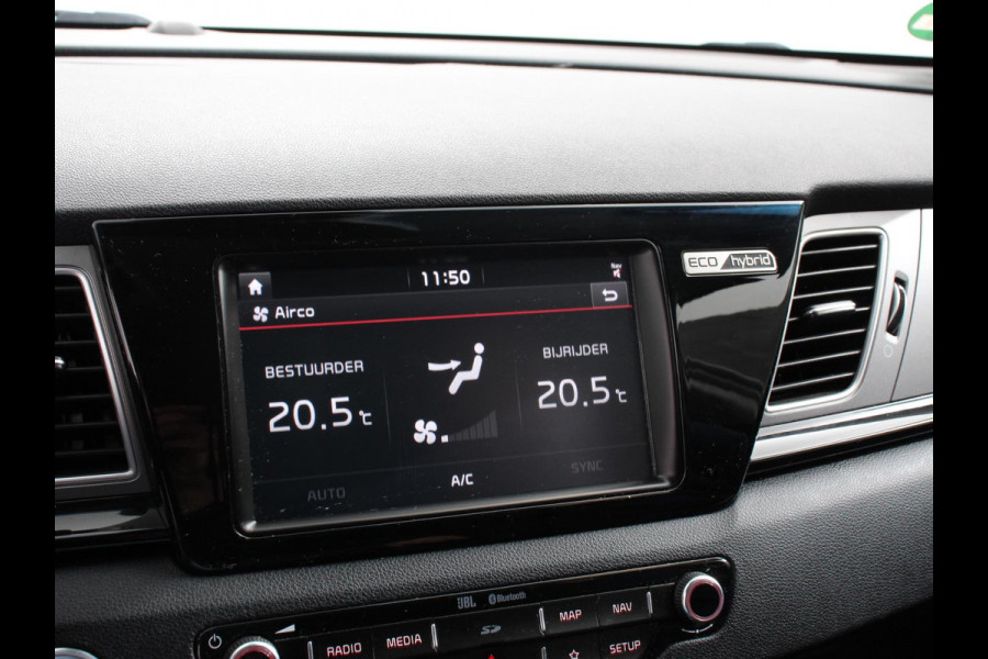 Kia Niro 1.6 GDi Hybrid ExecutiveLine Automaat Climate control Cruise control Trekhaak Camera Lichtmetalen velgen Navigatie Stoelverwarming Stoelverkoeling Stuurverwarming