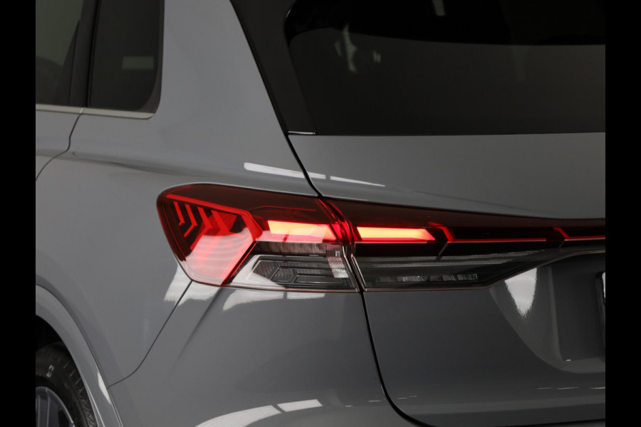 Audi Q4 e-tron 40 Advanced edition 77 kWh 204 pk S-tronic | Private lease vanaf € 824,- per maand | Navigatie | Parkeersensoren (Park assist) | Achteruitrijcamera | Adaptieve cruise control | Sonos geluidssysteem | Lederen bekleding | S-Line (exterieur) |