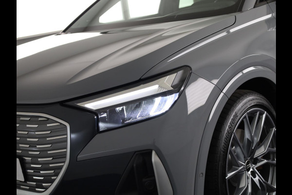 Audi Q4 e-tron 40 Advanced edition 77 kWh 204 pk S-tronic | Private lease vanaf € 824,- per maand | Navigatie | Parkeersensoren (Park assist) | Achteruitrijcamera | Adaptieve cruise control | Sonos geluidssysteem | Lederen bekleding | S-Line (exterieur) |