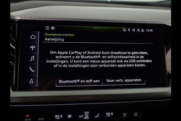 Audi Q4 e-tron 40 Advanced edition 77 kWh 204 pk S-tronic | Private lease vanaf € 824,- per maand | Navigatie | Parkeersensoren (Park assist) | Achteruitrijcamera | Adaptieve cruise control | Sonos geluidssysteem | Lederen bekleding | S-Line (exterieur) |