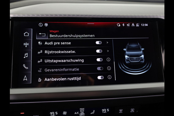 Audi Q4 e-tron 40 Advanced edition 77 kWh 204 pk S-tronic | Private lease vanaf € 824,- per maand | Navigatie | Parkeersensoren (Park assist) | Achteruitrijcamera | Adaptieve cruise control | Sonos geluidssysteem | Lederen bekleding | S-Line (exterieur) |